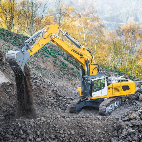 Pelle sur chenilles - R 956 LITRONIC - Liebherr  - pour chantier / diesel / Tier 4