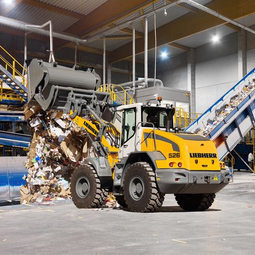Chargeuse à roues - L 526 - Liebherr  - Tier 4 intermédiaire / pour chantier / diesel