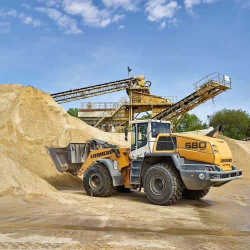 Chargeuse à roues - L 580 XPOWER - Liebherr  - diesel / pour chantier / Tier 4 intermédiaire
