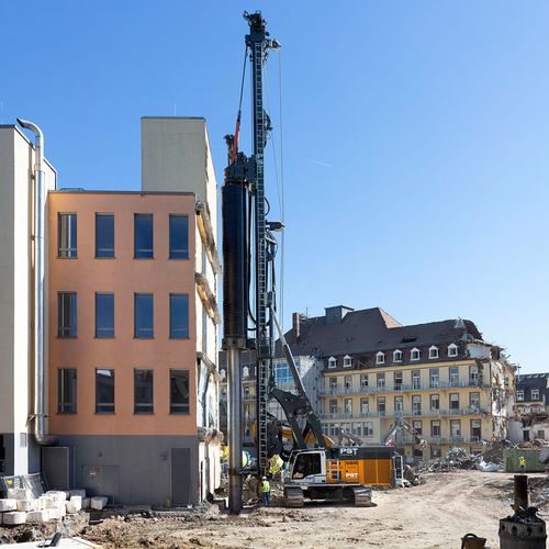 Foreuse à moteur diesel - LRB 355.1 - Liebherr  - rotative / de pieux de fondation