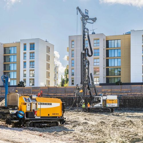 Foreuse à moteur diesel - LRB 19 - Liebherr  - électrique / mécanique / rotative