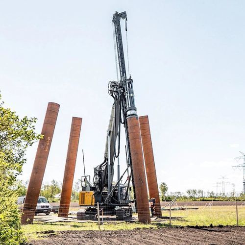 Marteau de battage pour glissière de sécurité - LRH 100.1 - Liebherr  - pour chantier / diesel / hydraulique