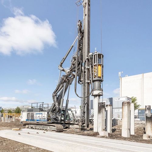 Foreuse à moteur diesel - LRH 200 - Liebherr  - rotative / fond de trou / pour chantier de construction