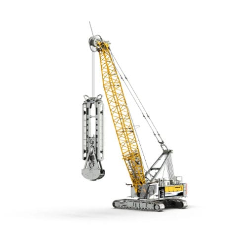 Grue à flèche - HS 8100.2 - Liebherr  - sur chenilles / de manutention / de levage