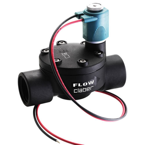 Vanne d'irrigation de contrôle - SOLENOID series - CLABER - d'arrêt / manuelle / en plastique