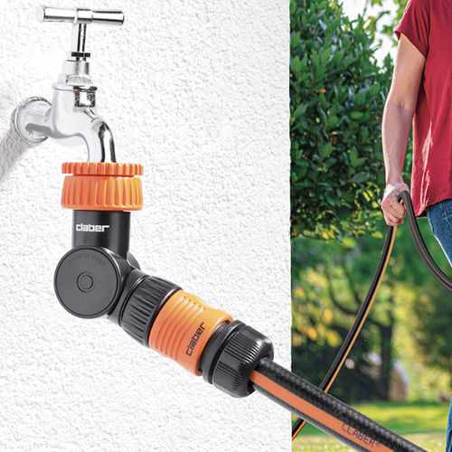 Raccord pour l'irrigation - 8592 - CLABER - en plastique / mâle / fileté