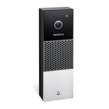 Visiophone en inox - SMART - Netatmo - mural / d'intérieur / avec caméra