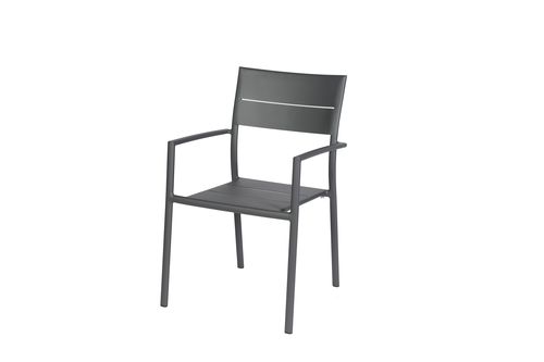 Chaise contemporaine - GRACE - Max Luuk - d'extérieur / en aluminium / empilable
