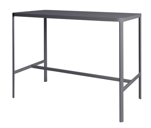 Table mange-debout contemporaine - GRACE - Max Luuk - en aluminium / rectangulaire / résidentielle