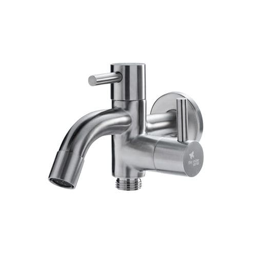 Mitigeur pour lave-mains - HBWS-4122-316 - Outdoor Shower Company - mural / en inox / d'extérieur