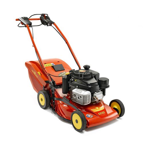 Tondeuse à gazon à conducteur marchant - PRO - RT46K3 - OUTILS WOLF - à essence / ramasseuse / pour les terrains en pente