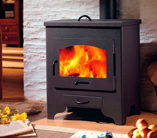 Poêle à bois - OSLO - Panadero - 8 kW / sur pieds / traditionnel