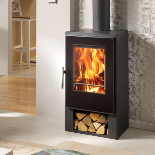Poêle à bois - ANDES - Panadero - 5 kW - 10 kW / multicombustible / à poser