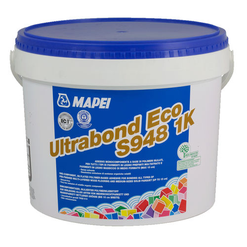 Colle à base de polymer - ULTRABOND ECO S948 1K - MAPEI FRANCE - pour bois