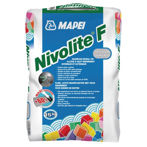 Mortier de ragréage - NIVOLITE F - MAPEI FRANCE - pour béton / allégé / en poudre