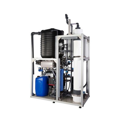 Station d'épuration d'eau - AQPURE  - Grundfos - pour petite collectivité