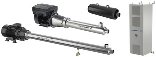 Pompe à eau - BMS BOOSTER MODULES - Grundfos - en acier inox