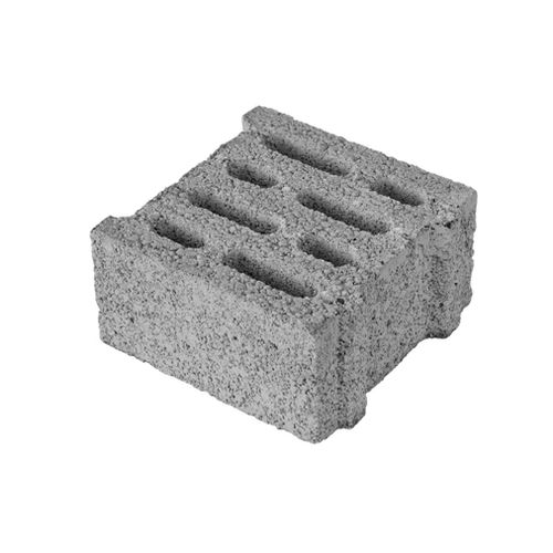 Bloc de béton creux - MINI 25 - mvb - léger / pour mur / à haute résistance
