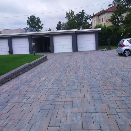 Pavé en béton - VERONA - mvb - d'extérieur / carrossable / haute performance et forte charge