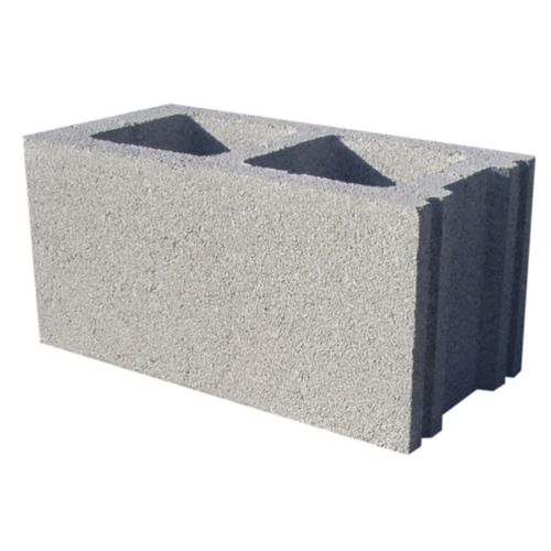 Bloc de béton creux - BL2040 - mvb - léger / pour mur / haute performance