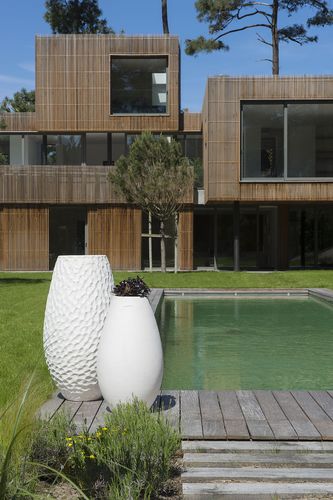 Vase contemporain - VEBA - Poterie Goicoechea - de terre cuite / fait main