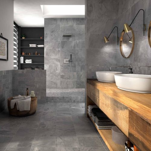 Carrelage en grès cérame - IT ROCKS - Polis - mat / poli / d'intérieur