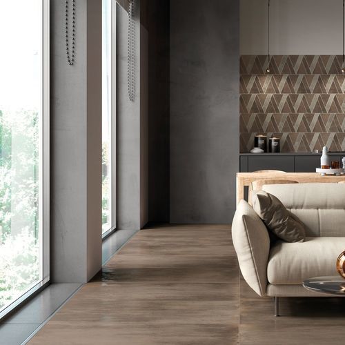 Carrelage en grès cérame - IT'S DIFFERENT - Polis - mat / vieilli / d'intérieur