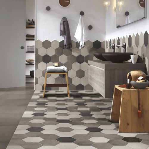 Carrelage en grès cérame - REWIND - Ragno - émaillé / d'intérieur / mural