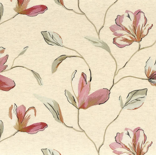 Tissu d'ameublement - MAGNOLIA  - Camengo  - pour rideaux / à fleurs / en polyester