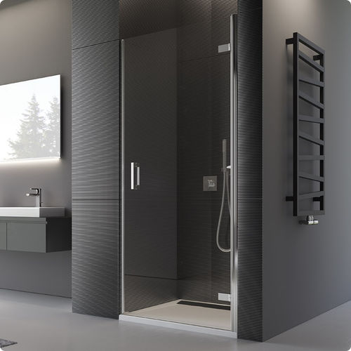 Paroi de douche fixe - PUR : PUR1C - Ronal - à pivot / en niche / en verre Sécurit®