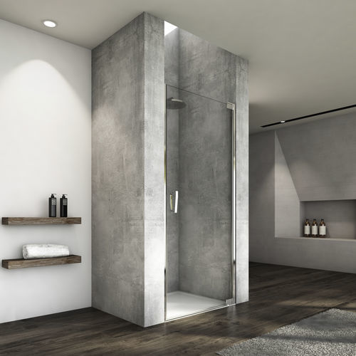 Paroi de douche pivotante - CADURA : CA1C - Ronal - d'angle / en niche / en verre Sécurit®
