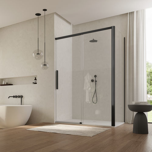 Paroi de douche coulissante - ORIANA : D36S2 + D36F3 - Ronal - fixe / rectangulaire / d'angle