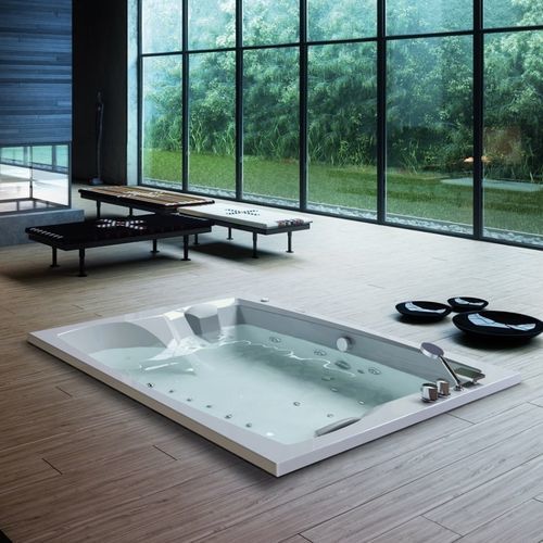 Baignoire en îlot - LINEA DUO - Ronal - près du mur / pour habitat / à usage professionnel
