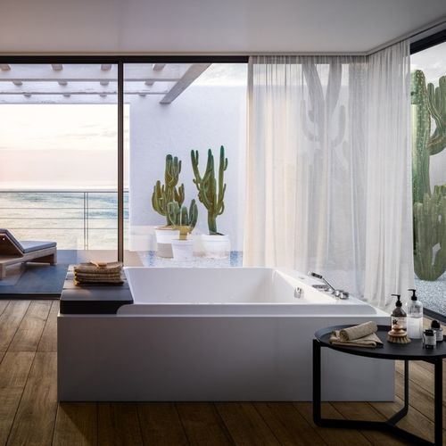 Baignoire d'angle - MAWI - Ronal - en îlot / pour habitat / à usage professionnel