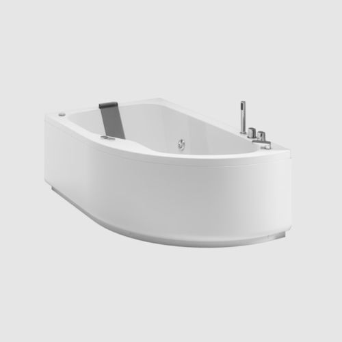 Baignoire d'angle - POP - Ronal - asymétrique / pour habitat / à usage professionnel