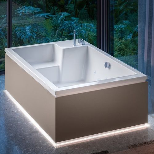 Baignoire d'angle - NUBEA 185-120 - Ronal - en îlot / pour habitat / à usage professionnel