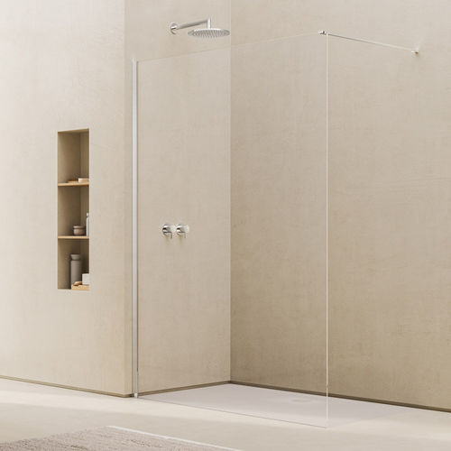 Paroi de douche fixe - EASY 2.0 D40 - Ronal - rectangulaire / d'angle / en verre trempé