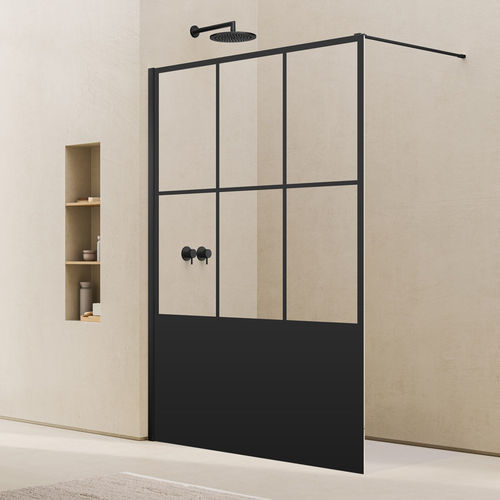 Paroi de douche fixe - EASY 2.0 D40 A76 - Ronal - rectangulaire / d'angle / en verre trempé