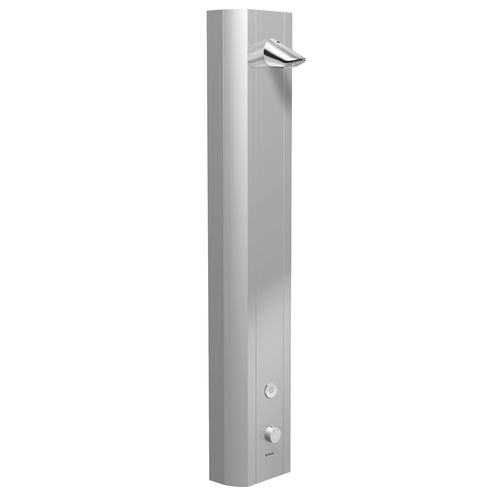 Colonne de douche thermostatique - LINUS DP-C-T - Schell - électronique / professionnelle / en aluminium