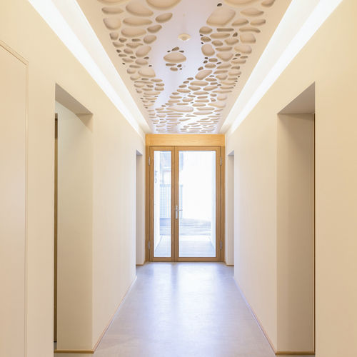 Panneau acoustique pour plafond - MEDICAL CENTER MALANS - Bruag Design Factory AG - MDF / rectangulaire / professionnel