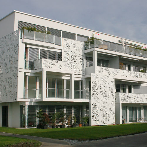 Panneau décoratif pour aménagement extérieur - CELLON - USFANG ERMATINGEN - Bruag Design Factory AG - mural / MDF / en HPL