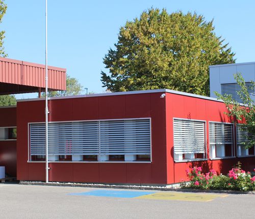 Bardage pour façade ventilée - CELLON - WERKHOF KREUZLINGEN - Bruag Design Factory AG - en panneaux / en HPL / lisse