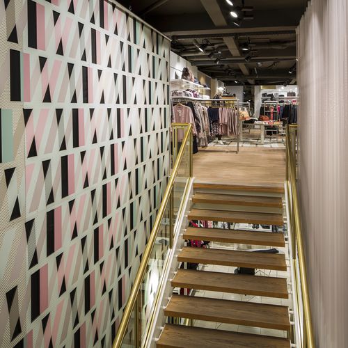 Parement décoratif - MODE WEBER ST. GALLEN - Bruag Design Factory AG - en bois / d'intérieur / peint
