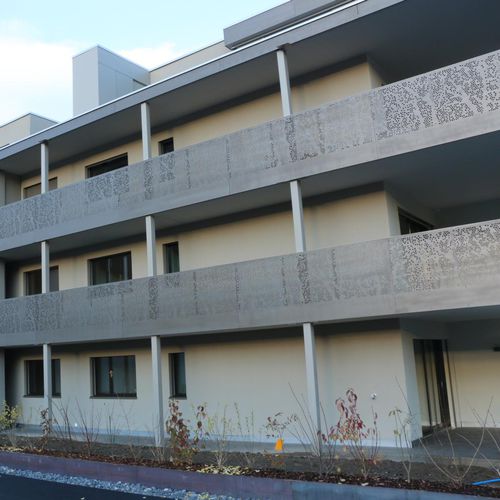 Balustrade en HPL - MFH SAGIWEG - Bruag Design Factory AG - à panneau / d'extérieur / pour balcon
