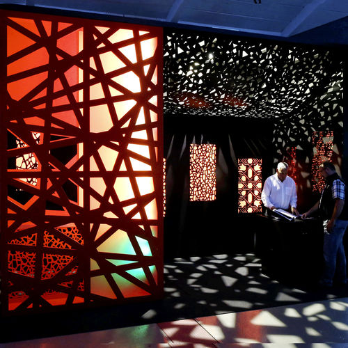 Panneau décoratif pour faux-plafond - MAISON & OBJET PARIS - Bruag Design Factory AG - pour cloison / rétroéclairé / LED