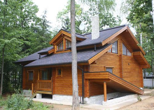 Maison préfabriquée - IBERIS - KONTIO - écologique / contemporaine / à 2 étages