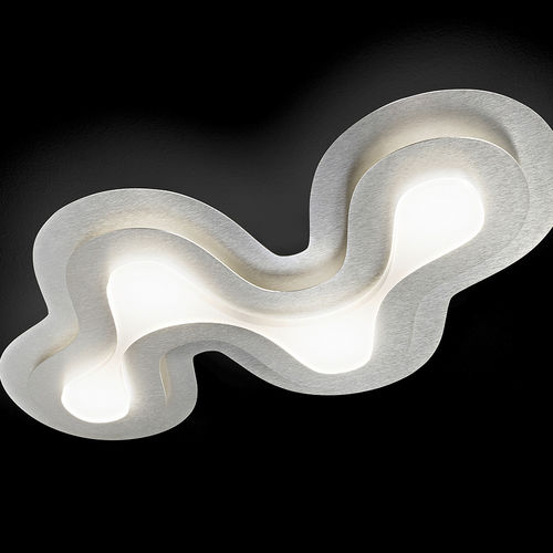 Plafonnier contemporain - DELIA - GROSSMANN Leuchten GmbH & Co. KG - en verre acrylique / à LED / dimmable