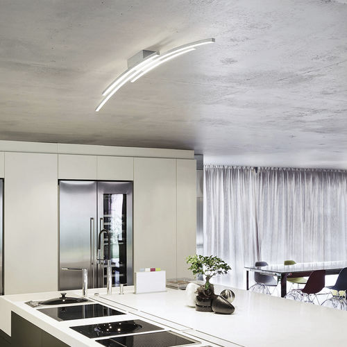 Plafonnier contemporain - PIANO - GROSSMANN Leuchten GmbH & Co. KG - linéaire / en aluminium / à LED