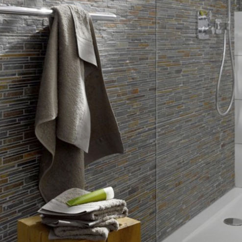 Mosaïque en pierre naturelle - CM-14011 - BÄRWOLF - texturée / de salle de bain / murale