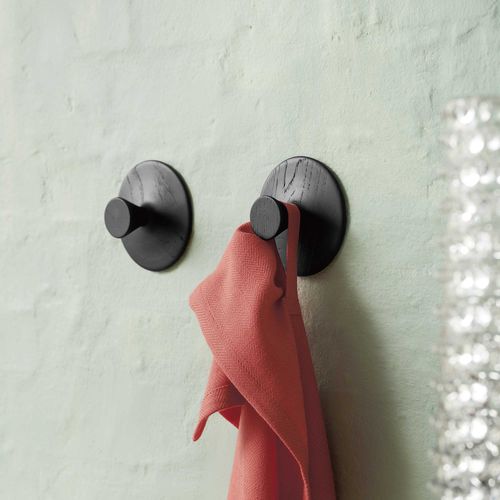 Patère contemporaine - Nipple  - Applicata - en chêne / simple